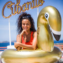 Gold Swan - Swim Ring - 95 cm by Swim Essentials