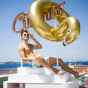 Gold Swan - Swim Ring - 95 cm by Swim Essentials