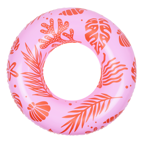 Pink-Red Ocean - Swim Ring - 90 cm by Swim Essentials