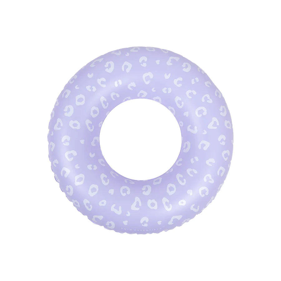 Lila Leopard - Swim Ring - 90 cm by Swim Essentials