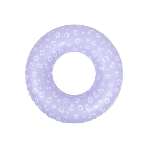 Lila Leopard - Swim Ring - 90 cm by Swim Essentials