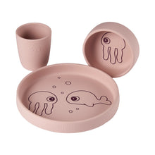 Load image into Gallery viewer, Silicone dinner set Sea Friends by Done By Deer
