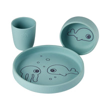 Load image into Gallery viewer, Silicone dinner set Sea Friends by Done By Deer
