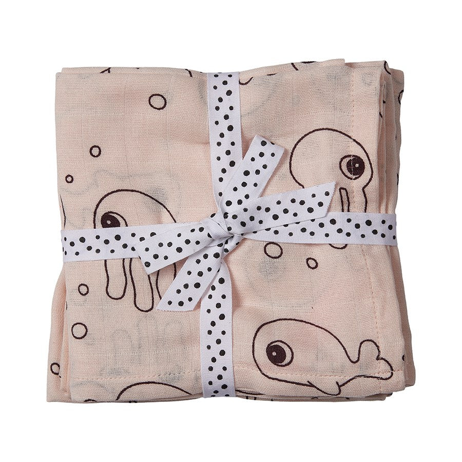 Swaddle 2-pack Sea friends by Done By Deer
