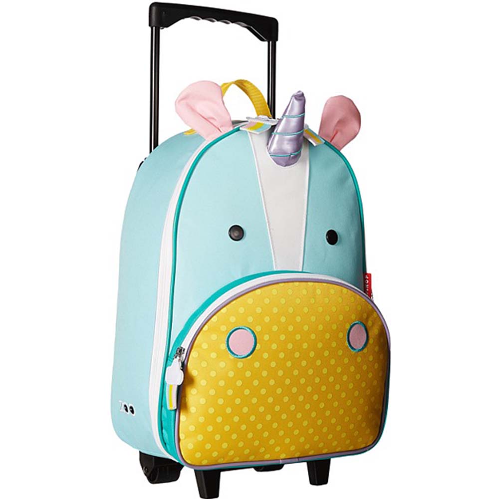 Zoo Kids Rolling Luggage - Unicorn by SkipHop