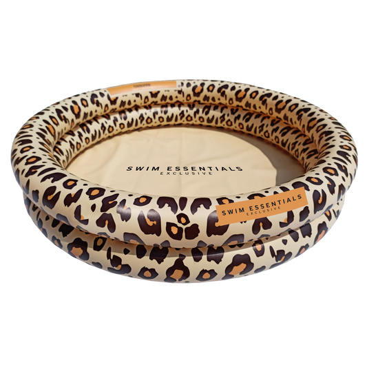 Beige Leopard Printed Baby pool - 60 cm By Swim Essentials