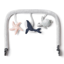 Load image into Gallery viewer, Evolve Bouncer Toy - Ocean Wonders - Bar by Ergobaby
