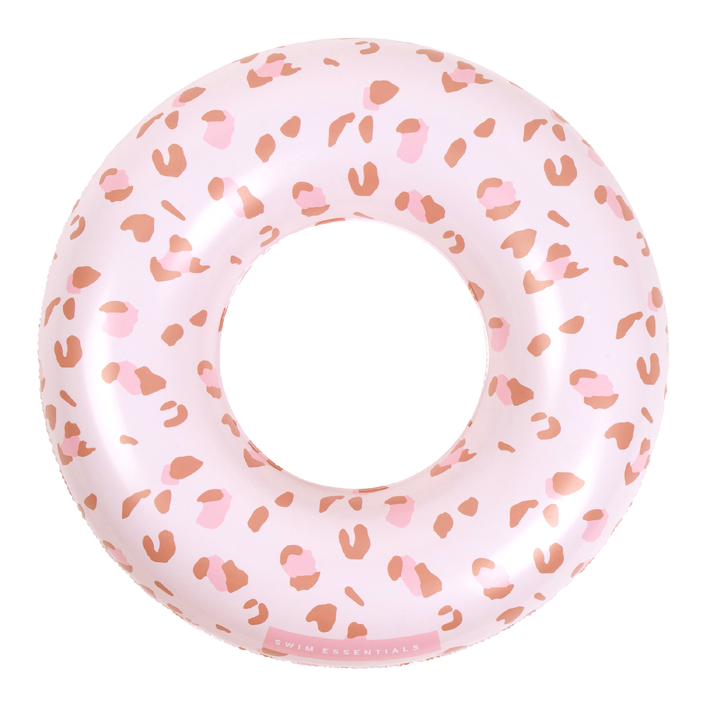 Pastel pink leopard - Swim Ring - 55 cm by Swim Essentials