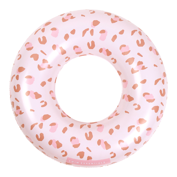 Pastel pink leopard - Swim Ring - 55 cm by Swim Essentials