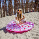 Pink with Red dots Heart shape - Float - 150 cm by Swim Essentials