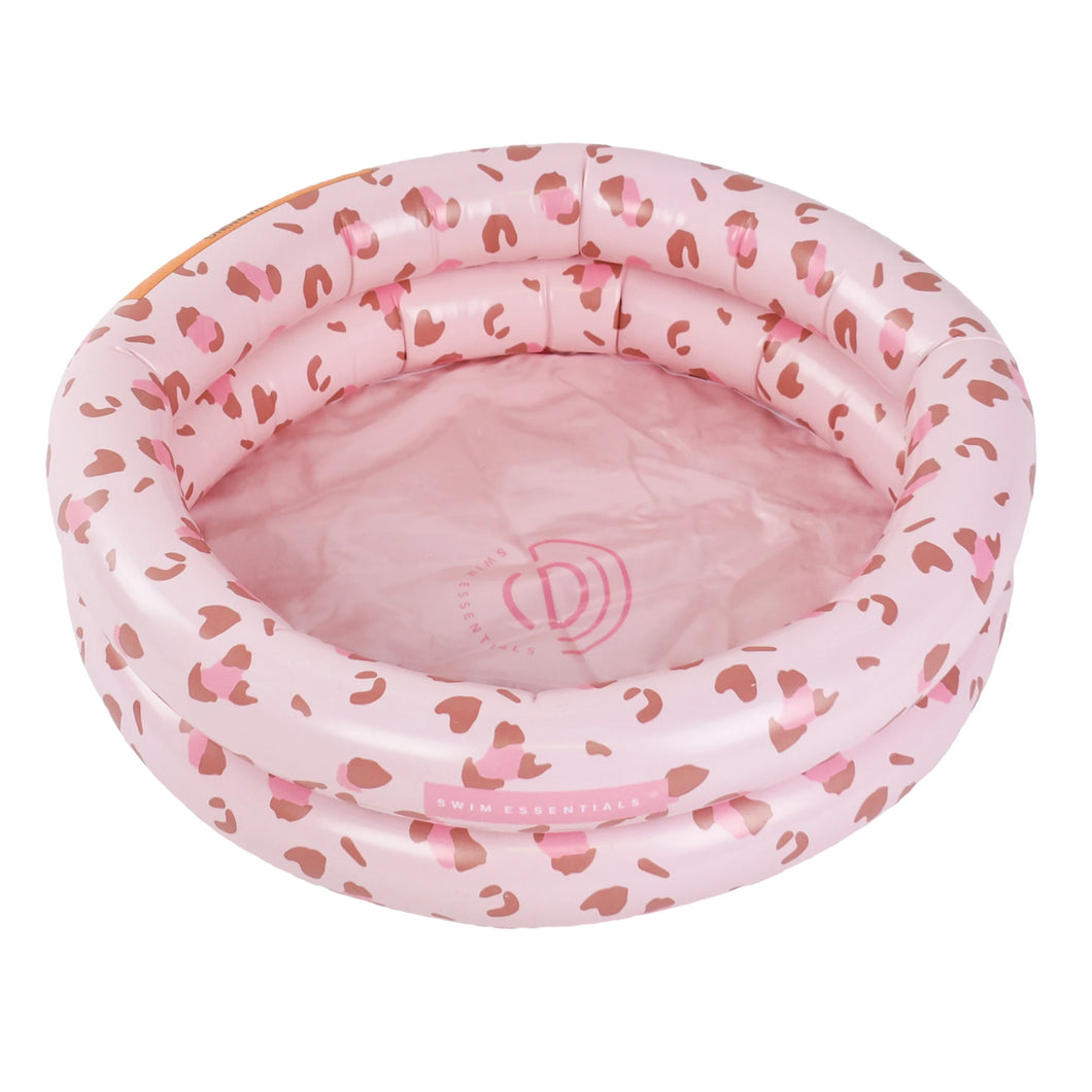 Pastel Pink Leopard Printed Baby pool - 60 cm By Swim Essentials