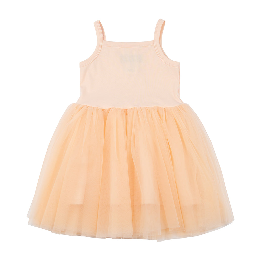 Soft Apricot Dress by BOB & Blossom