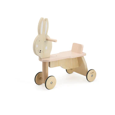Wooden bicycle 4 wheels - Rabbit by Trixie