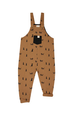 Cats + Dogs Easyfit Dungaree by Turtledove