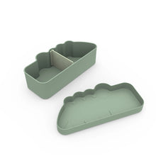 Load image into Gallery viewer, kiddish lunch box - croco - green by Done By Deer
