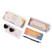 Load image into Gallery viewer, Flexible Baby Sunglasses - Ella Cream by Little Sol+
