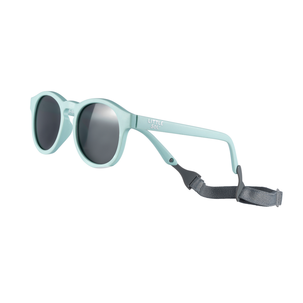 Flexible Baby Sunglasses - James Seafoam by Little Sol+
