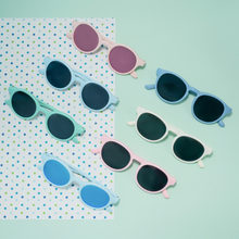Load image into Gallery viewer, Flexible Sunglasses - Cleo Baby Blue (3-10 years) by Little Sol+
