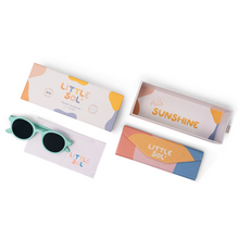 Load image into Gallery viewer, Flexible Sunglasses - Cleo Baby Mint (3-10 years) by Little Sol+
