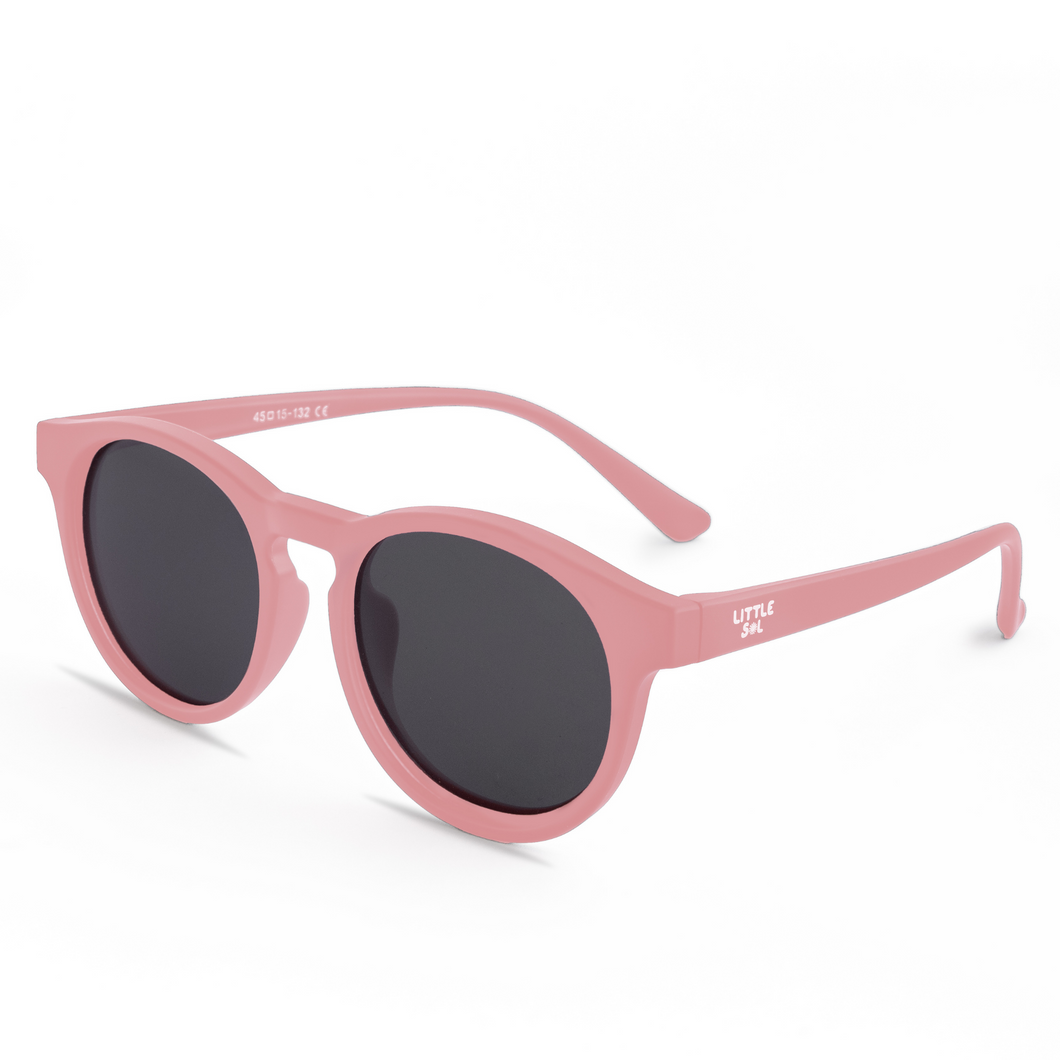 Flexible Sunglasses - Sydney Soft Pink (3-10 years) by Little Sol+
