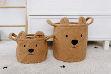 Load image into Gallery viewer, Storage Basket 25x20x20cm - Teddy Brown  by Childhome
