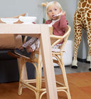 Montana Junior Chair Rattan Natural + Cushion by Childhome