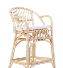 Load image into Gallery viewer, Montana Junior Chair Rattan Natural + Cushion by Childhome
