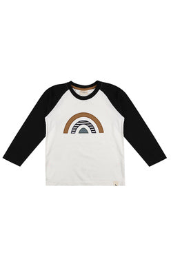 Raglan Rainbow Top by Turtledove