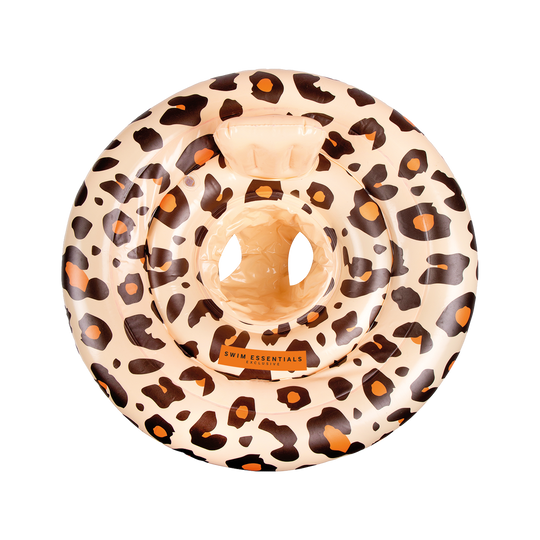 Beige Leopard - Baby Float by Swim Essentials