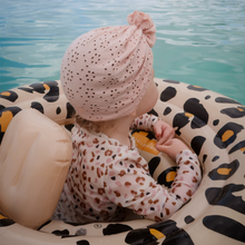 Load image into Gallery viewer, Beige Leopard printed Baby Swimseat 0-1 year by Swim Essentials
