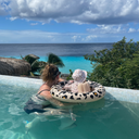 Beige Leopard - Baby Float by Swim Essentials
