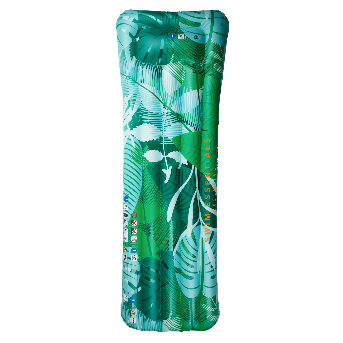 Tropical leaves lie on Luxe version by Swim Essentials
