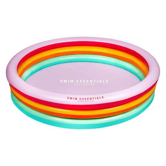 Rainbow Printed Children's pool 150cm By Swim Essentials