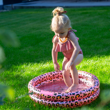 Load image into Gallery viewer, Rose Gold Leopard Printed Baby pool - 60 cm By Swim Essentials
