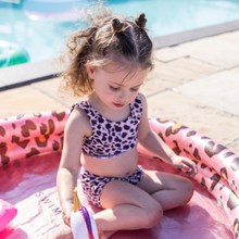 Load image into Gallery viewer, Rose Gold Leopard Printed Children&#39;s Pool 100cm By Swim Essentials
