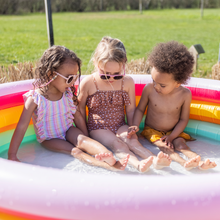 Load image into Gallery viewer, Rainbow Printed Children&#39;s pool 150cm By Swim Essentials
