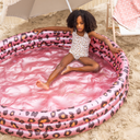 Rose Gold Leopard Printed Children's 150cm By Swim Essentials