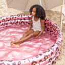 Rose Gold Leopard Printed Children's 150cm By Swim Essentials