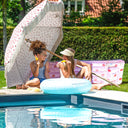 Pink with Red dots - Lie-On Float by Swim Essentials