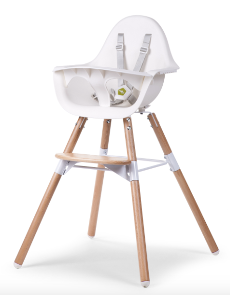 Evolu 2 Chair 2-in-1 + Bumper by Childhome