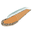 Beige Leopard Single - Sprinkler by Swim Essentials