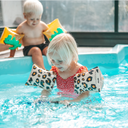 Beige Leopard - Arm Bands by Swim Essentials