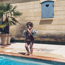 Beige Leopard - Arm Bands by Swim Essentials