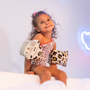 Beige Leopard - Arm Bands - Kids by Swim Essentials