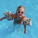 Beige Leopard - Arm Bands - Kids by Swim Essentials