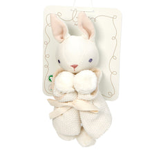 Load image into Gallery viewer, Baby Threads Bunny Comforter by Threadbear
