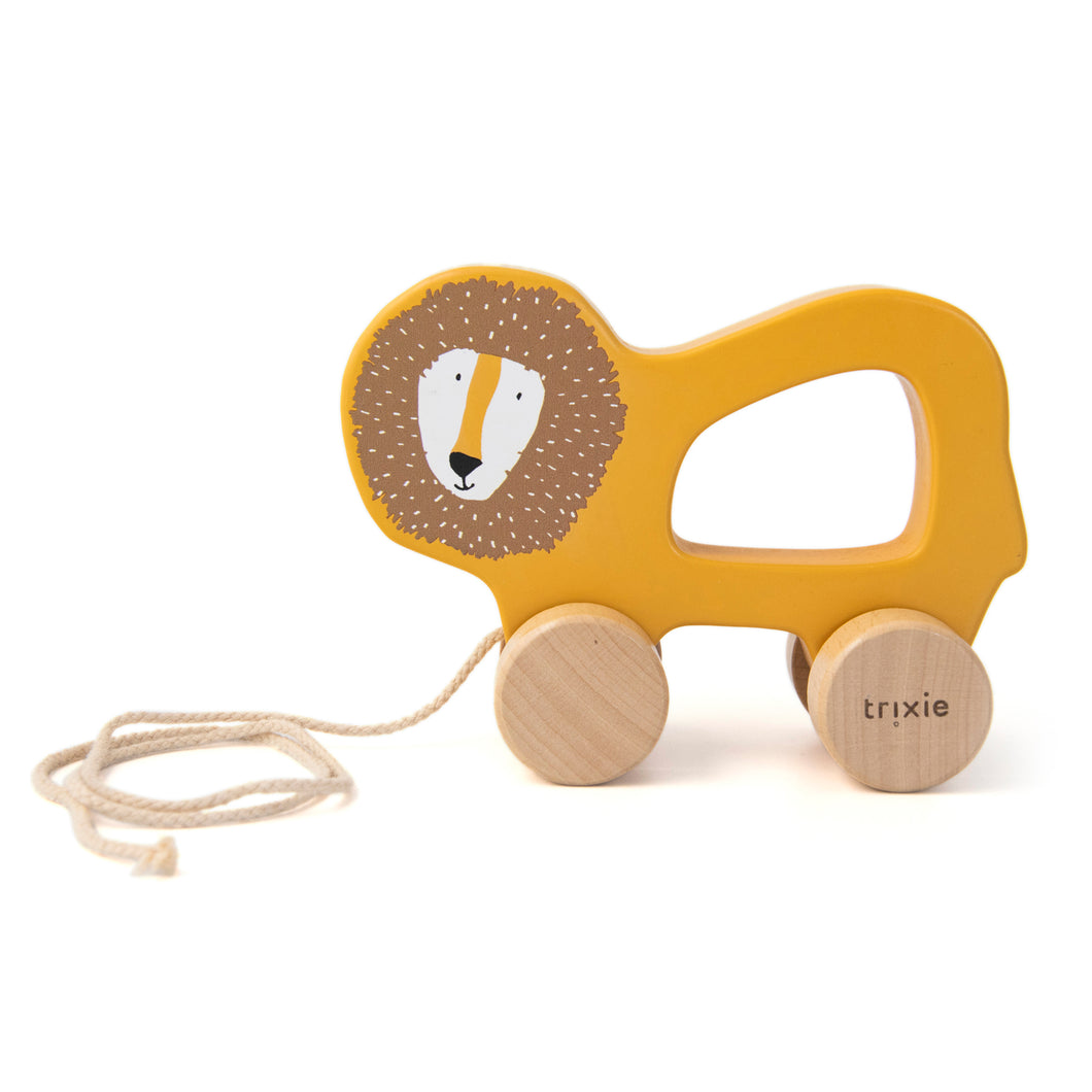 Wooden Pull Along Toy by Trixie