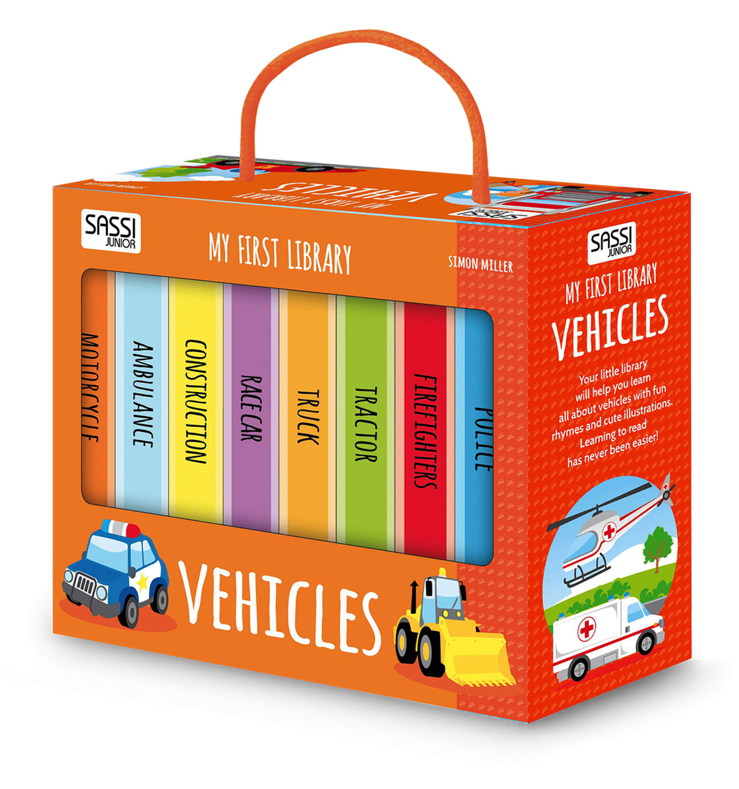 My First Library vehicles by Sassi