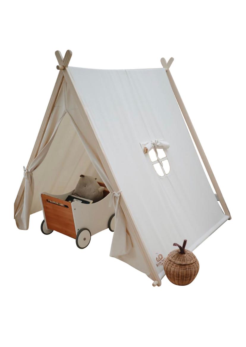 Tent - Natural Organic Cotton & Sustainable Pine Wood by kinderfeets