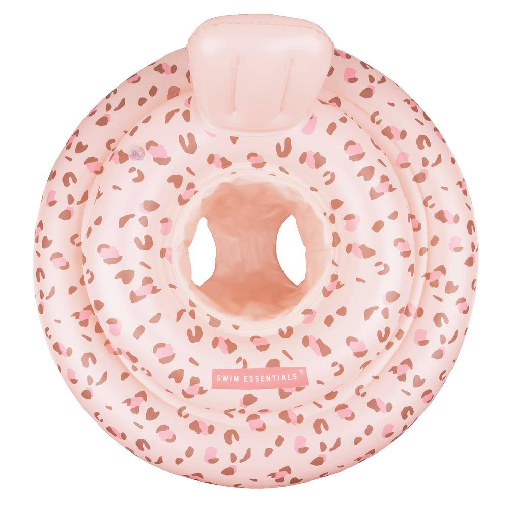Pastel Pink Leopard - Baby Float by Swim Essentials